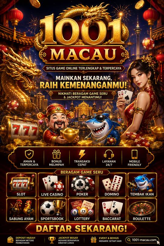 Banner utama 1001 Macau